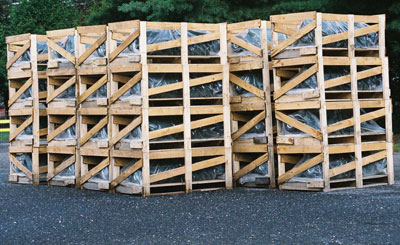Crated Groomers ready to Ship